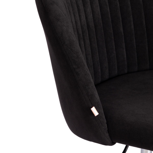 Кресло MELODY (флок, черный, 35) фото № 8