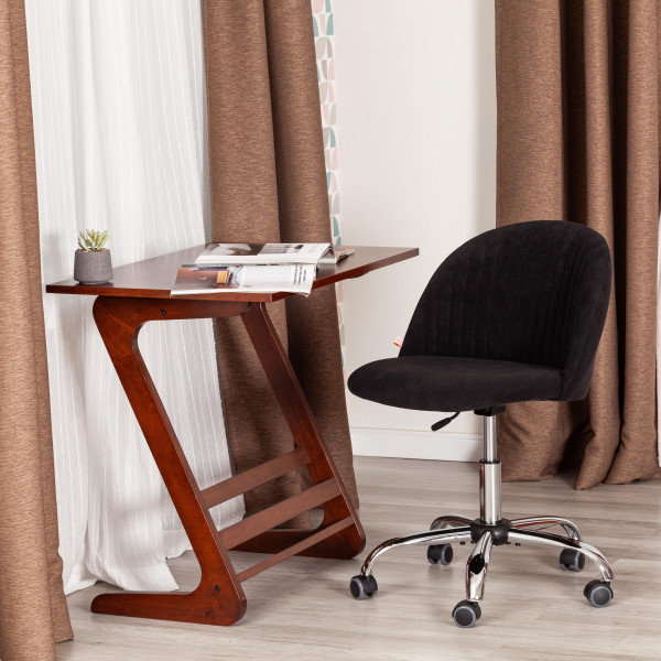 Кресло MELODY (флок, черный, 35) фото № 11