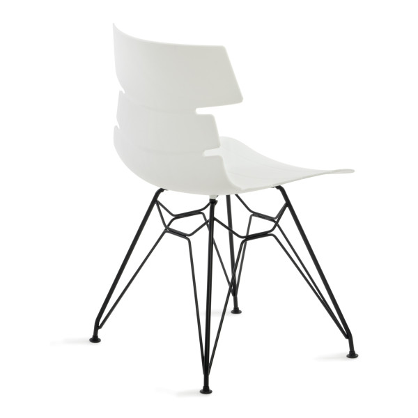 Стул HANSEN (mod. 622N) (белый/черный) фото № 3