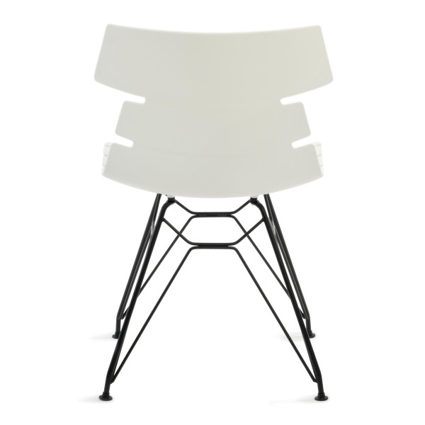 Стул HANSEN (mod. 622N) (белый/черный) фото № 4