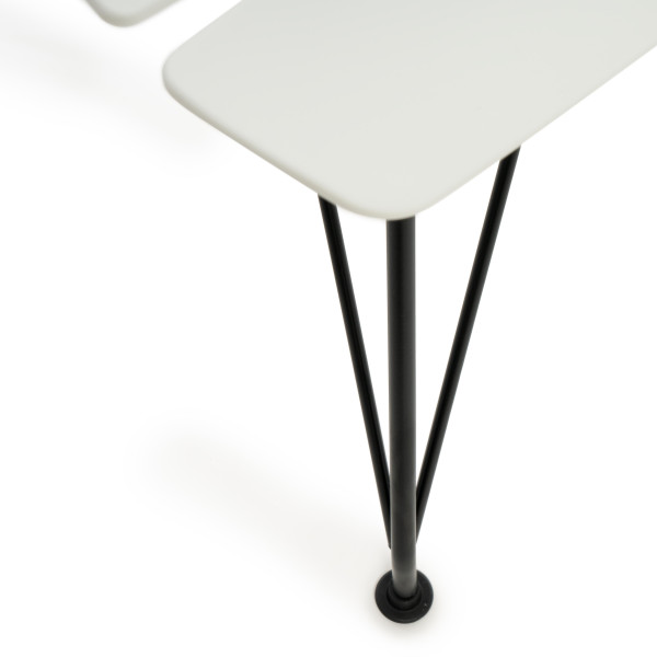 Стул HANSEN (mod. 622N) (белый/черный) фото № 6