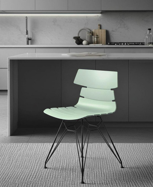 Стул HANSEN (mod. 622N) (фисташковый/черный) фото № 10