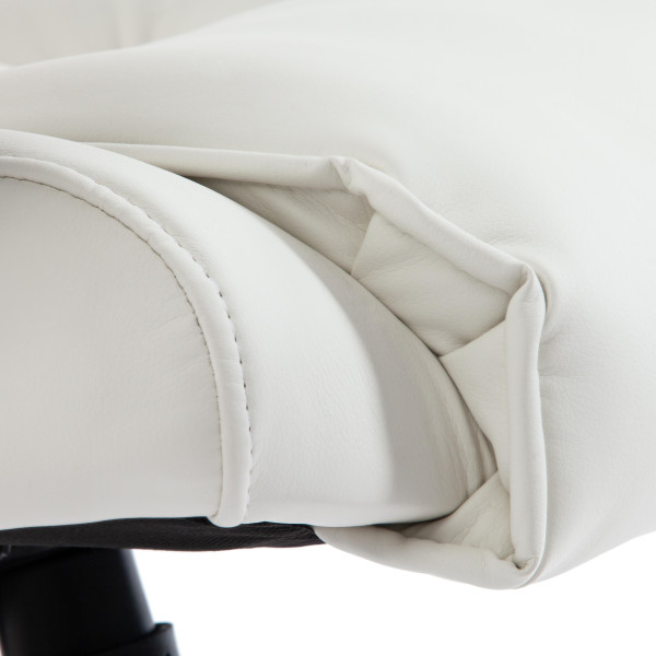 Кресло BERGAMO (крестовина хром, белый) фото № 9