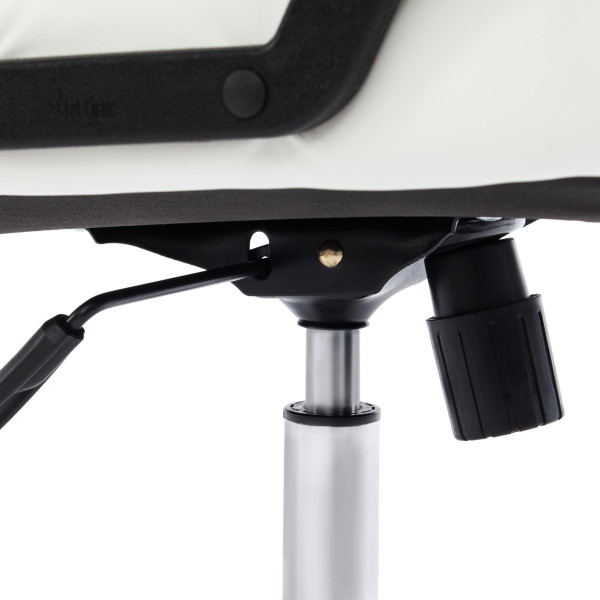 Кресло BERGAMO (крестовина хром, белый) фото № 10