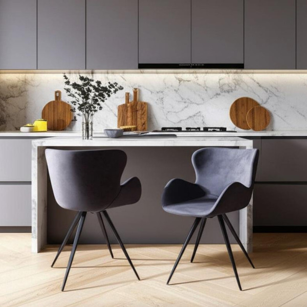 Стул BOEING ( mod. 9120) (серый/черный) фото № 9