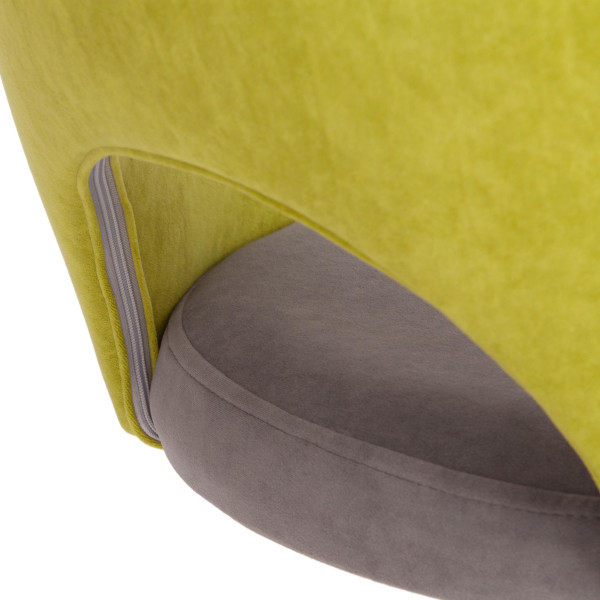 Кресло LATINA (флок , олива/серый, 23/29) фото № 8