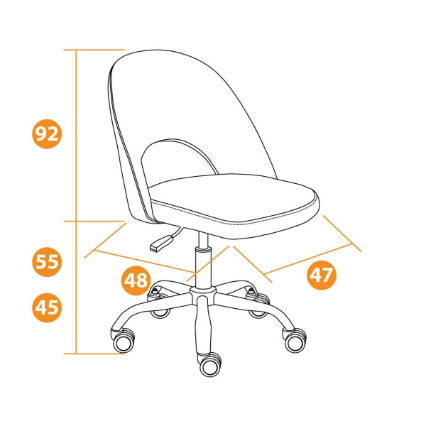Кресло LATINA (флок , олива/серый, 23/29) фото № 13