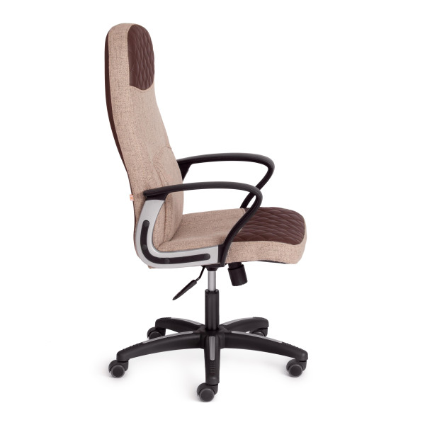 Кресло ADVANCE (ткань/кож/зам, светло-коричневый/коричневый, фостер 04/36-36) фото № 2