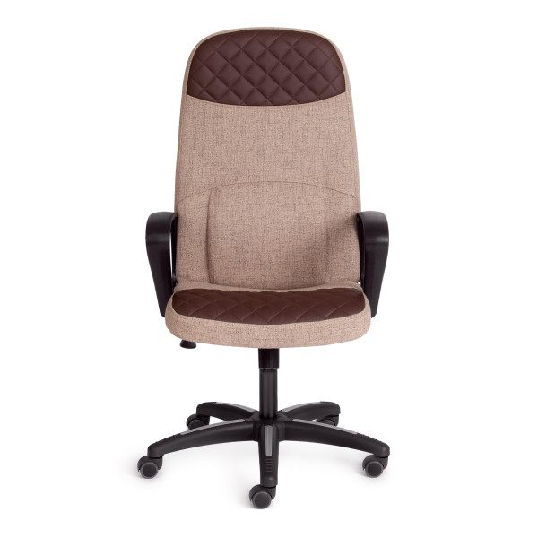 Кресло ADVANCE (ткань/кож/зам, светло-коричневый/коричневый, фостер 04/36-36) фото № 5