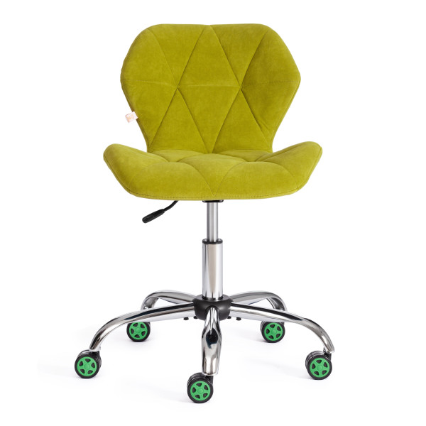 Кресло SELFI (флок, олива, 23) фото № 5