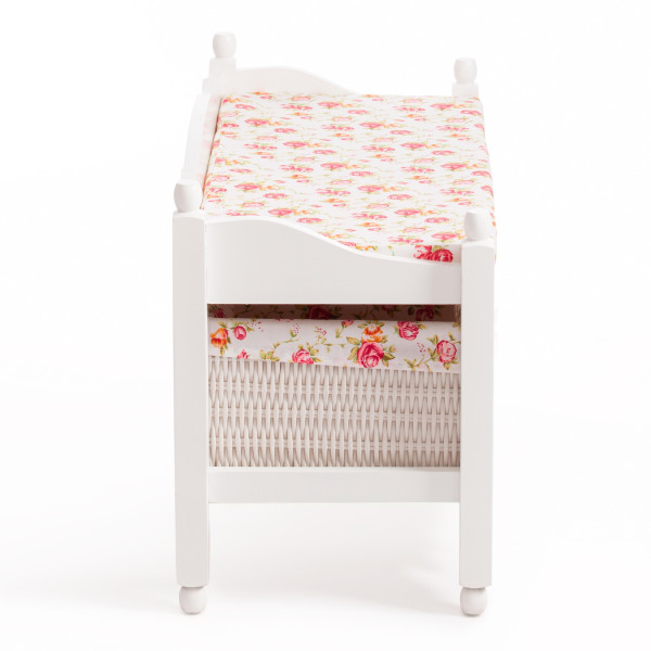 Обувница с 2-я корзинами Secret De Maison RIMI ( mod.TT-BH003 )(Белый (White)) фото № 2