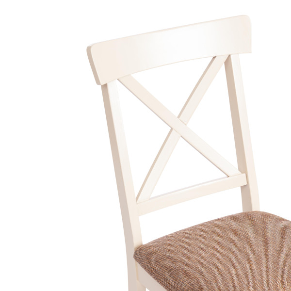 Стул Гольфи Джуниор/ Golfi Junior (ivory white, ткань кор.-зол.) фото № 7