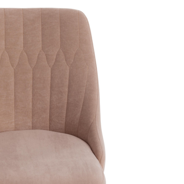 Кресло SWAN (флок, бежевый, 7) фото № 6