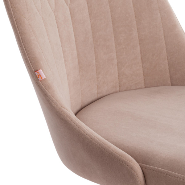 Кресло SWAN (флок, бежевый, 7) фото № 7