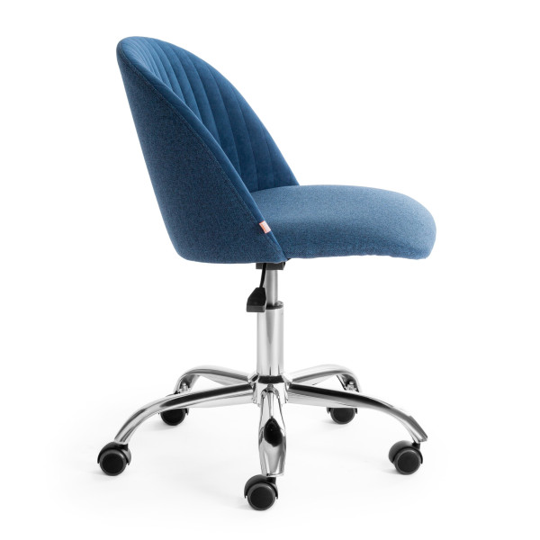 Кресло MELODY (ткань/флок, синий, Orleans 19/32) фото № 2