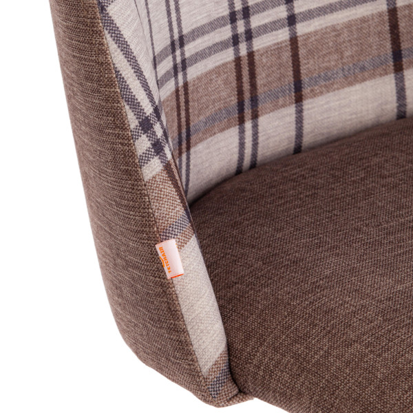 Кресло MELODY (ткань, коричневый, Scotch 1ком/1) фото № 7