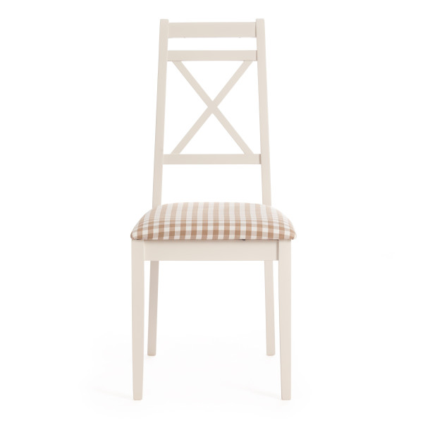 Стул Picasso ( PC-SC ) (ivory white (слоновая кость 2-5), ткань: клетка мелкая (S505-18)) фото № 4