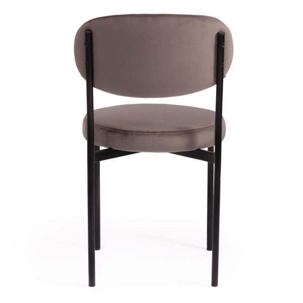 Стул REVO (mod. 7033) (темно-серый barkhat 14/черный) фото № 4