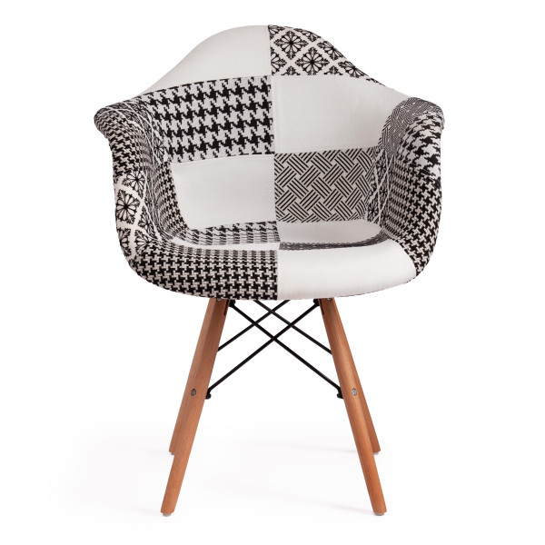 Кресло Secret De Maison CINDY SOFT (EAMES) (mod. 101) (black/white (черный/белый)) фото № 5