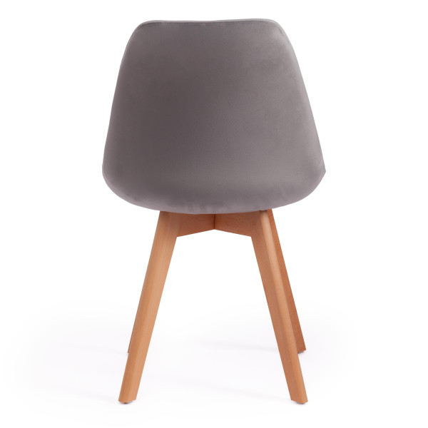 Стул Secret De Maison TULIP SOFT (mod. 74) (светло-серый (HLR19)/натуральный) фото № 4