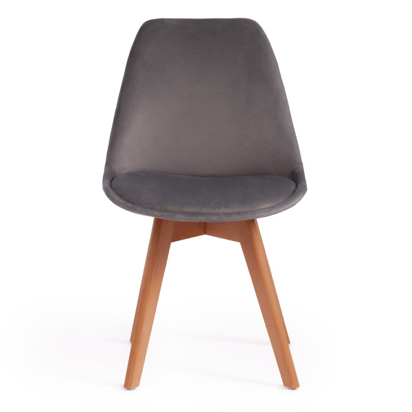 Стул Secret De Maison TULIP SOFT (mod. 74) (светло-серый (HLR19)/натуральный) фото № 5