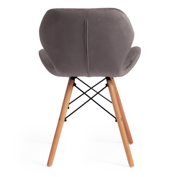 Стул STUTTGART (mod. 74) (серый (HLR 24)/натуральный) фото № 5