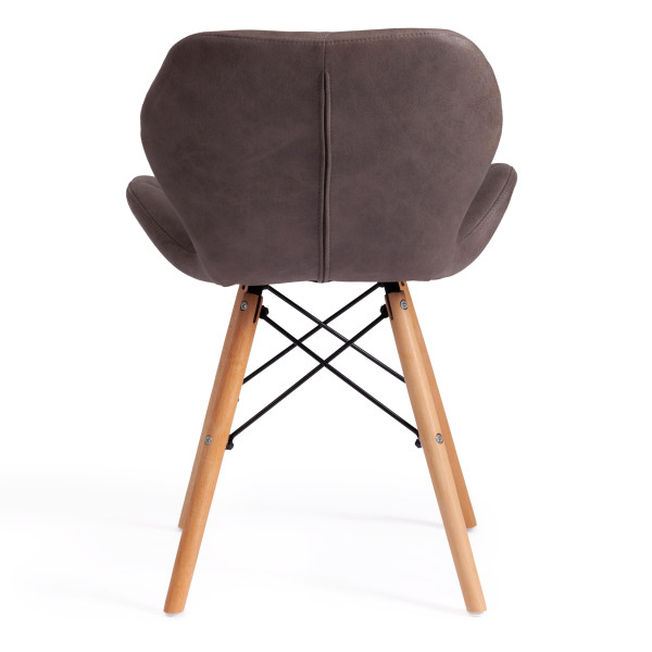 Стул STUTTGART (mod. 74) (античный серый RH02-26/натуральный) фото № 4