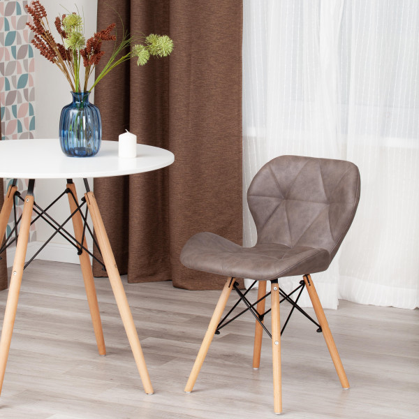 Стул STUTTGART (mod. 74) (античный серый RH02-26/натуральный) фото № 13