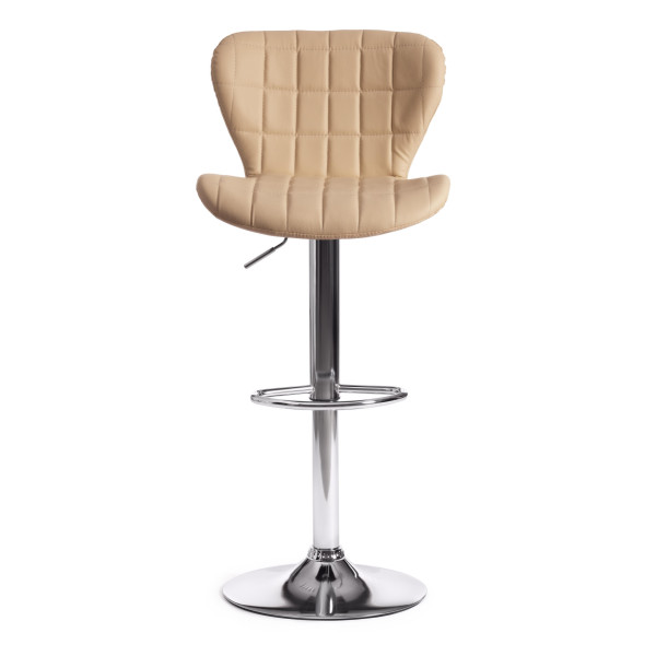 Стул барный AVIONIC (mod. KY712A) (бежевый/хром) фото № 5