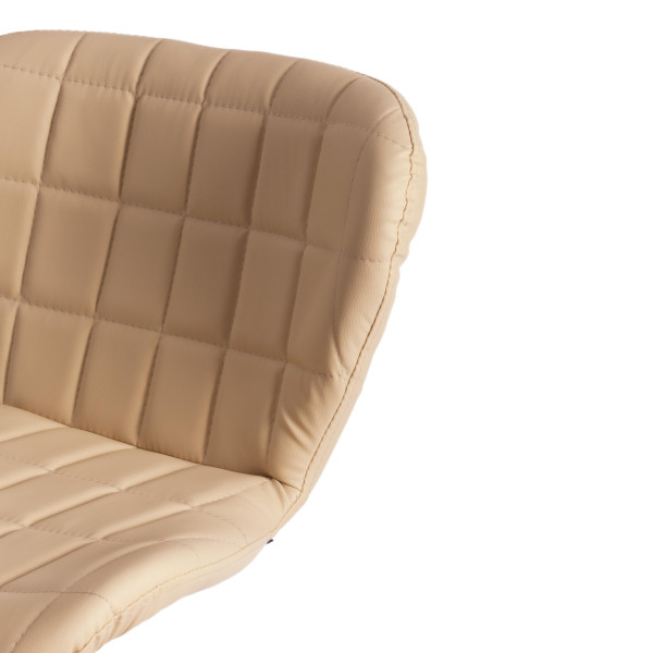 Стул барный AVIONIC (mod. KY712A) (бежевый/хром) фото № 8