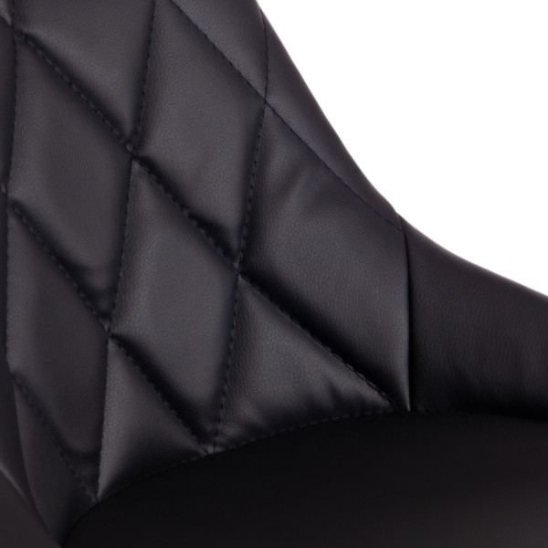 Стул барный MESSY (mod. KY704C) (черный/белый/хром) фото № 6