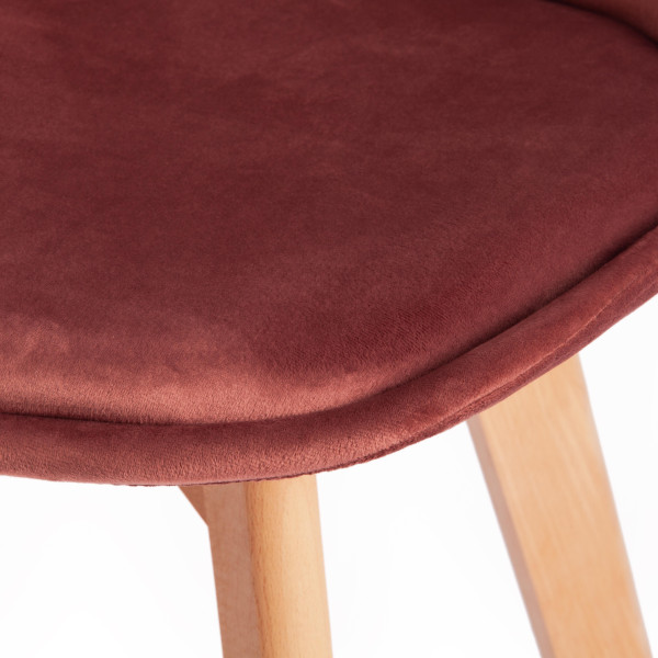 Стул Secret De Maison TULIP SOFT (mod. 74) (коралловый (HLR 44)/натуральный) фото № 7