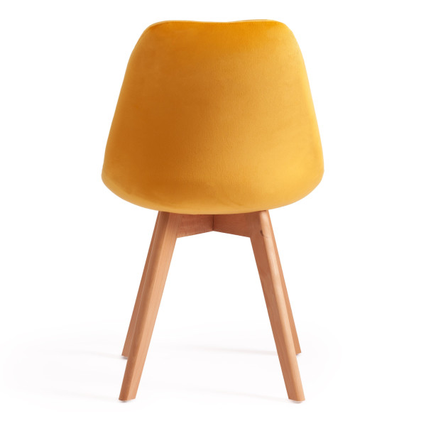 Стул Secret De Maison TULIP SOFT (mod. 74) (желтый (HLR 41)/натуральный) фото № 4