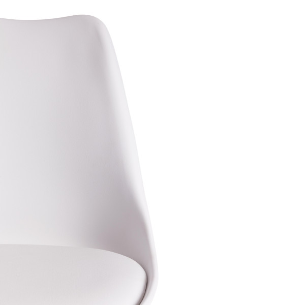 Стул Secret De Maison TULIP BAR (mod. C1014H) (белый 018 /натуральный) фото № 6