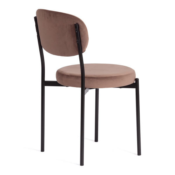 Стул REVO (mod. 7033) (коричневый barkhat 11/черный) фото № 3