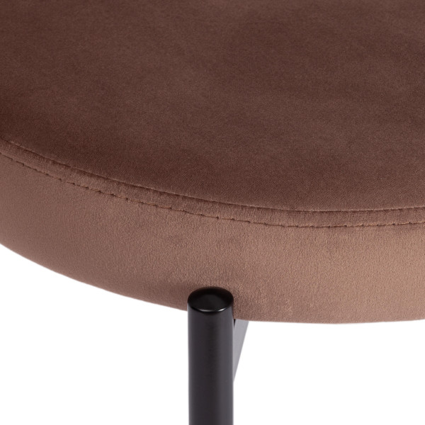 Стул REVO (mod. 7033) (коричневый barkhat 11/черный) фото № 7