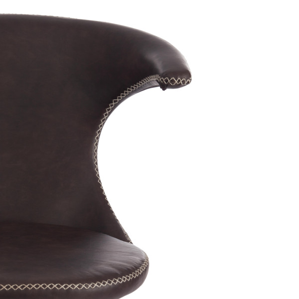 Стул барный FLAIR BAR (mod. 9018) (коричневый 1/черный) фото № 6