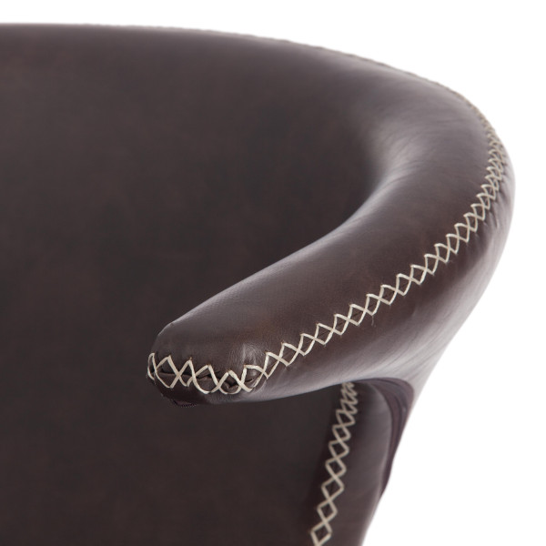 Стул барный FLAIR BAR (mod. 9018) (коричневый 1/черный) фото № 7