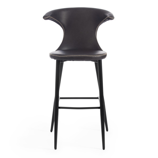 Стул барный FLAIR BAR (mod. 9018) (серый 22/черный) фото № 5