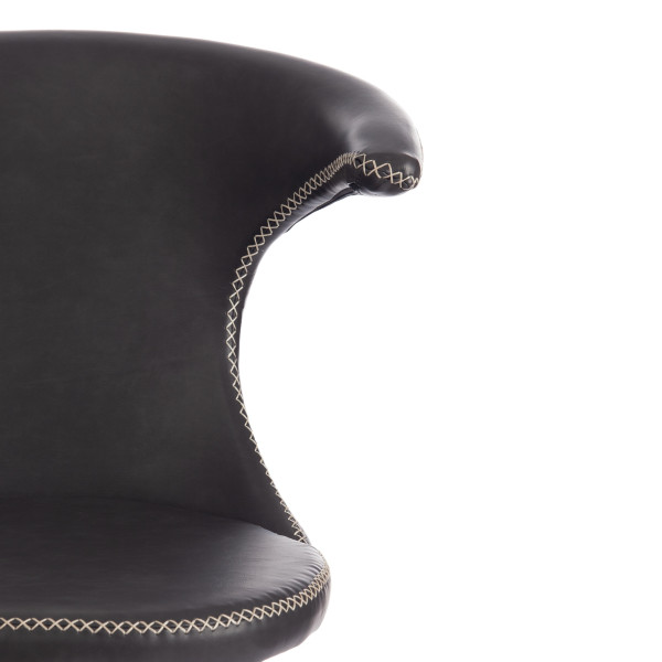 Стул барный FLAIR BAR (mod. 9018) (серый 22/черный) фото № 6