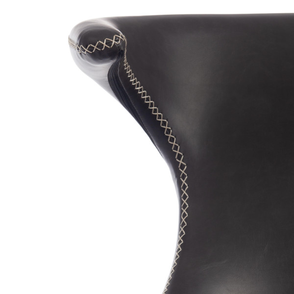 Стул барный FLAIR BAR (mod. 9018) (серый 22/черный) фото № 9