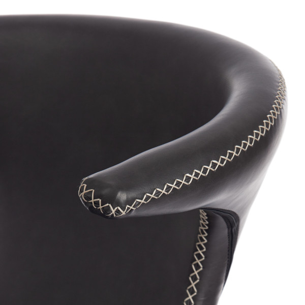 Стул FLAIR (mod. 9020) (серый 22/черный) фото № 7