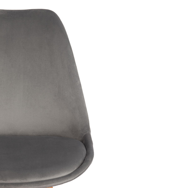 Стул Secret De Maison TULIP SOFT BAR (mod. 75) (светло-серый (HLR19)/натуральный) фото № 6