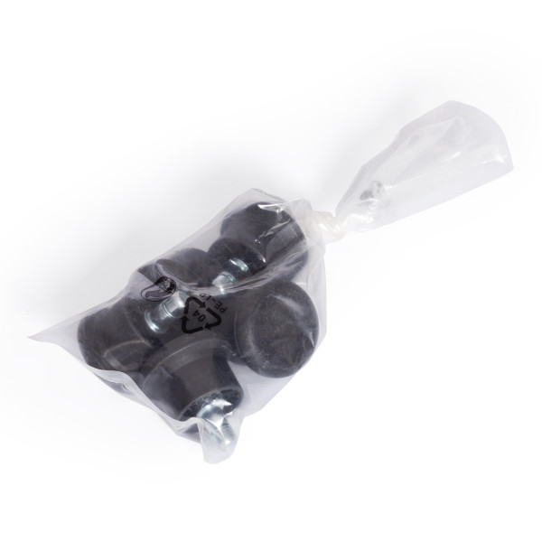 Набор заглушек для кресла, 5 шт., D11 мм черный фото № 5