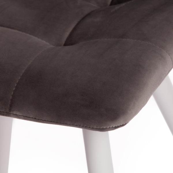 Стул CHILLY (mod. 7095-1) (серый barkhat 26/белый) фото № 7