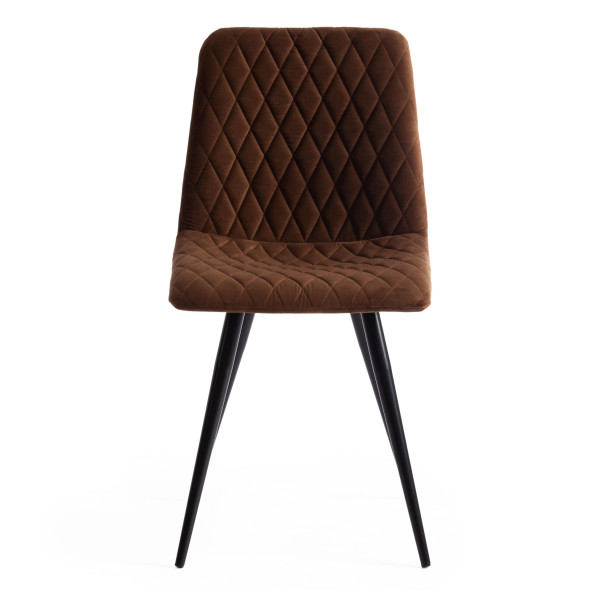 Стул CHILLY X (mod. 7096-1) (коричневый barkhat 12/черный) фото № 5