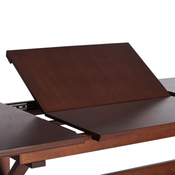 Стол VEGAS (mod. T-404E) (Темный орех (HN GLAZE)) фото № 4
