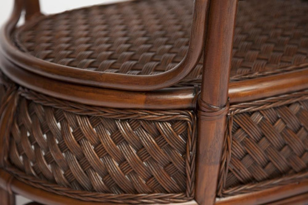 Комплект обеденный «Андреа Гранд» (Grand Andrea) натуральный ротанг (Pecan washed) фото № 2