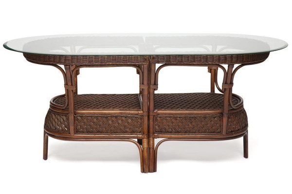 Комплект обеденный «Андреа Гранд» (Grand Andrea) натуральный ротанг (Pecan washed) фото № 3