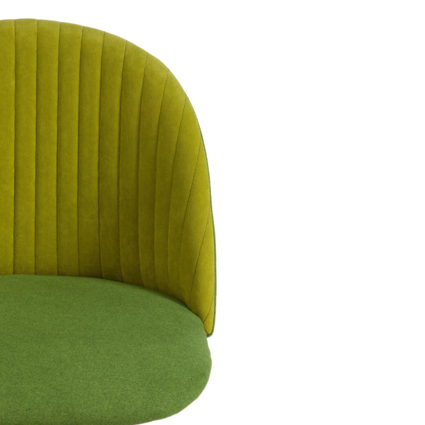 Кресло MELODY (флок/экошерсть, олива/зеленый, 23/1811-19) фото № 6